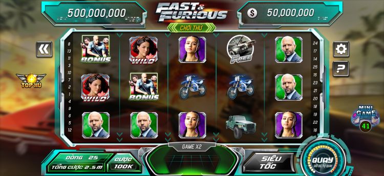 Tải game fast and furious