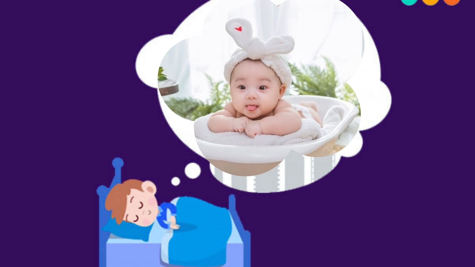 Điềm báo giấc mơ thấy em bé trai