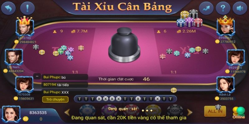 Bí quyết chơi game tài xỉu online cho tân thủ